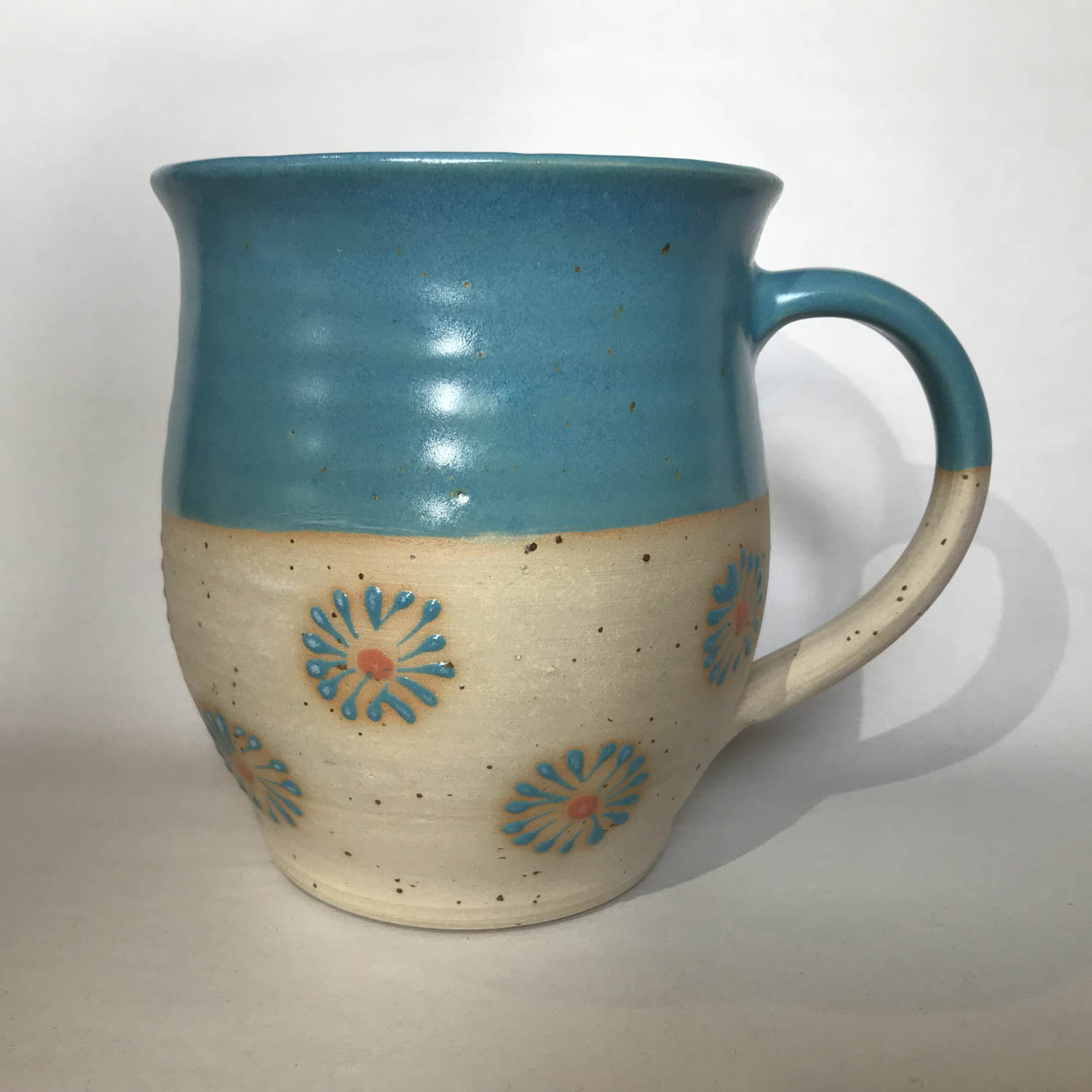 Keramik-Tasse Margerite