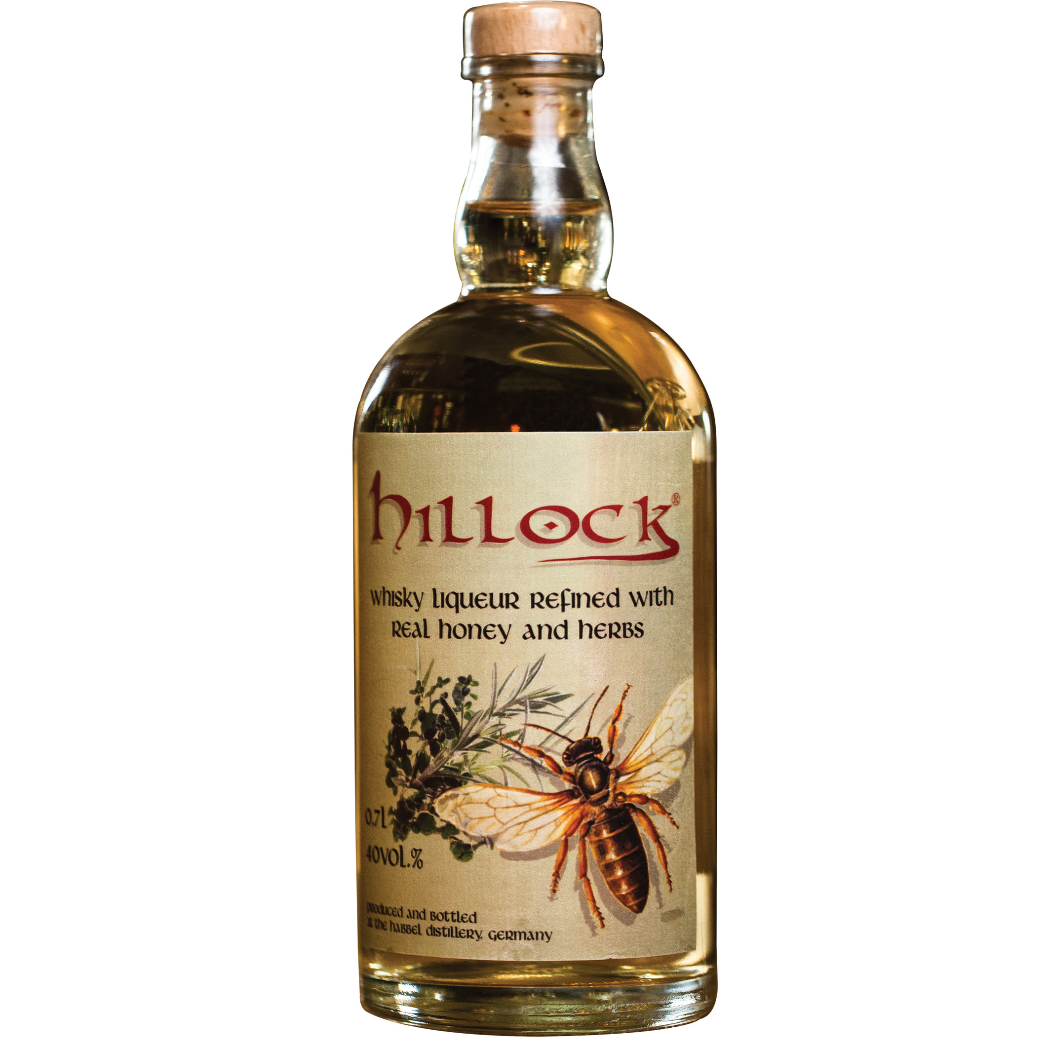 Hillock Honey & Herbs, Whisky  Liqueur (40% vol)